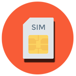 recover from mobile sim