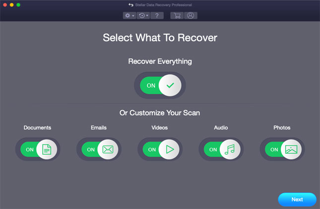 Stellar Data Recovery for mac