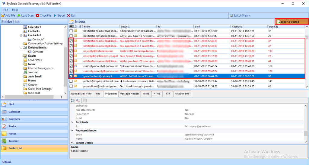 systools pst repair tool